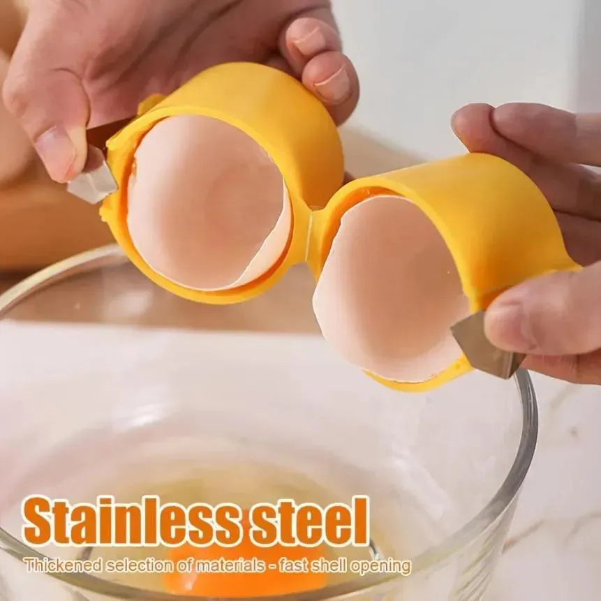 Egg Shell Opener & Separator Tool