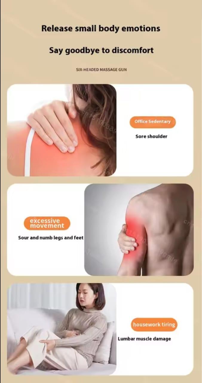 Multi-Functional Vibration Massage Stick