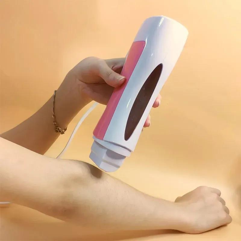 Experience Smooth, Pain-Free Skin with Our Pink Wax Heater - Quick & Hassle-Free Hair Removal